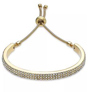 Alfani Pavé Curved Bar Slider Bracelet